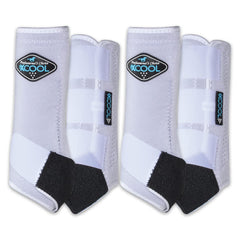 Professional's Choice 2XCool en movimiento: protección y enfriamiento para caballos activos.