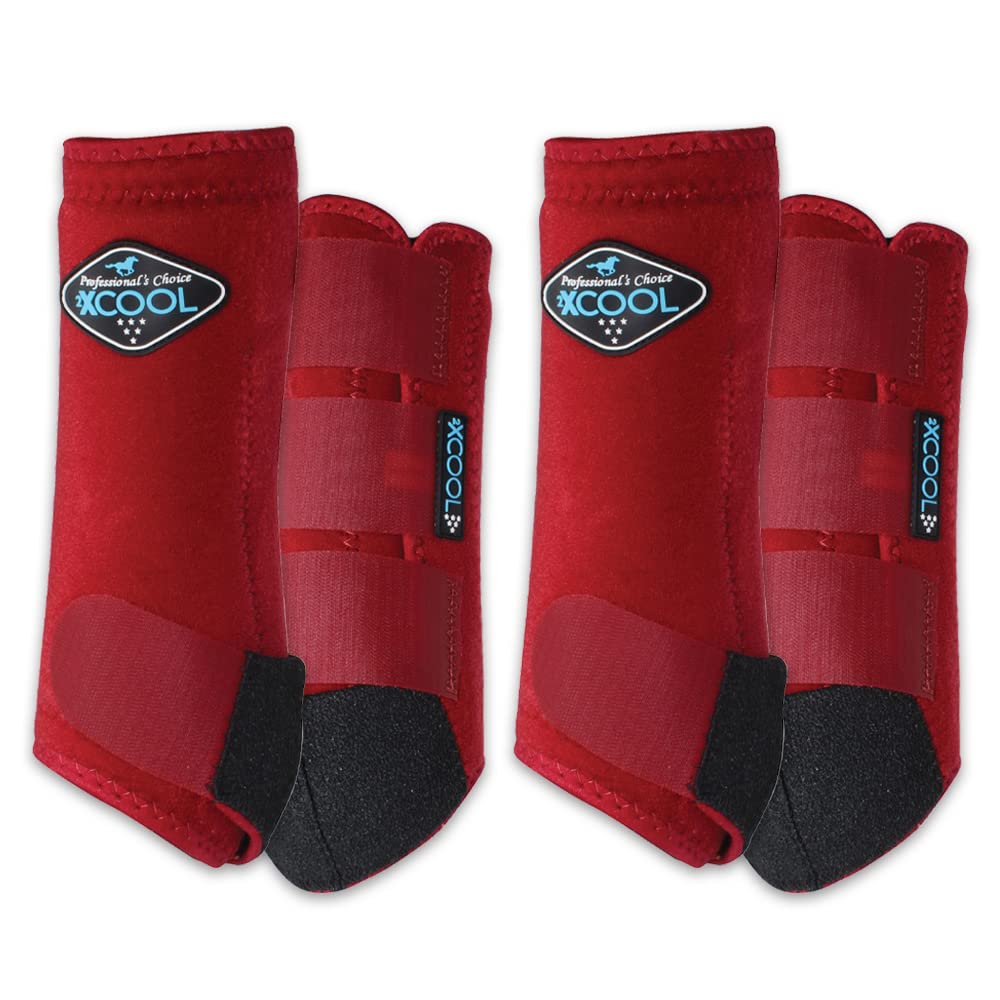 Professional's Choice 2XCool: bota frontal para caballos con enfriamiento activo.