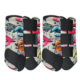 Professional's Choice 2XCool, botas transpirables para caballos activos durante entrenos.