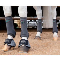 Professional's Choice 2XCool, conjunto de 4 botas, protección duradera para caballos activos.