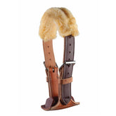 Professional's Choice Dare Collar en cuero duradero para control del cribbing con comodidad