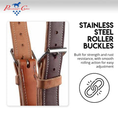 Professional's Choice Dare Collar con hebillas de acero inoxidable para ajuste seguro