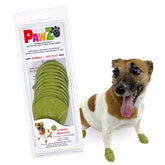 Protex PawZ botas para patas pequeñas en oliva, protección y agarre en superficies mojadas