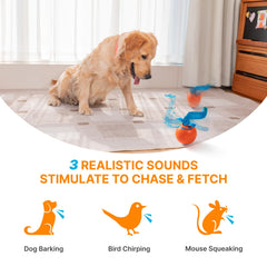 Pubialo Pelota para perros duradera con sonidos realistas.