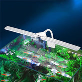 Luz LED PUEUTU para acuario con clip, espectro completo para plantas y peces
