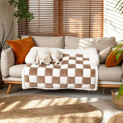 PulseFay funda para sofá perro, diseño moderno y suave para interiores.
