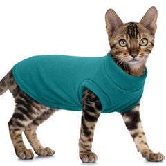 PUMYPOREITY suéter de felpa para gato sphynx, cálido para inviernos fríos