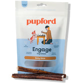 Pupford Bully Thick para cachorros, palito de 6 pulgadas para masticación segura