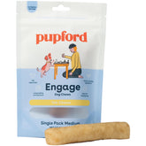 Pupford masticables yak-queso para perros, favorecen limpieza dental y aliento fresco.