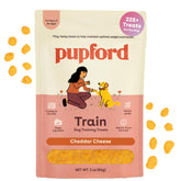 Pupford Premios congelados de cheddar, recompensa de entrenamiento en un único ingrediente.