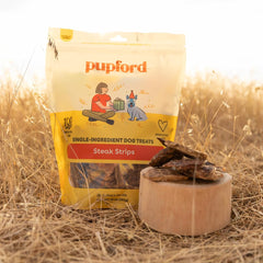 Pupford textura pegajosa-crujiente ideal para motivar al perro durante el entrenamiento