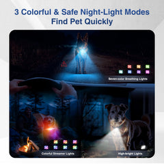 Control remoto de PUPKIDS para dos perros con entrenamiento sincronizado.