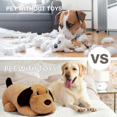 PUPPY KNOW juguete crianza latido para jaula beige
