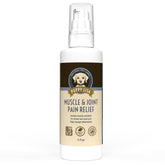 Puppy Lisa crema para dolor muscular en perros, alivio potencial.