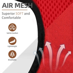 Arnés PupTech con malla de aire ligero para mayor comodidad.