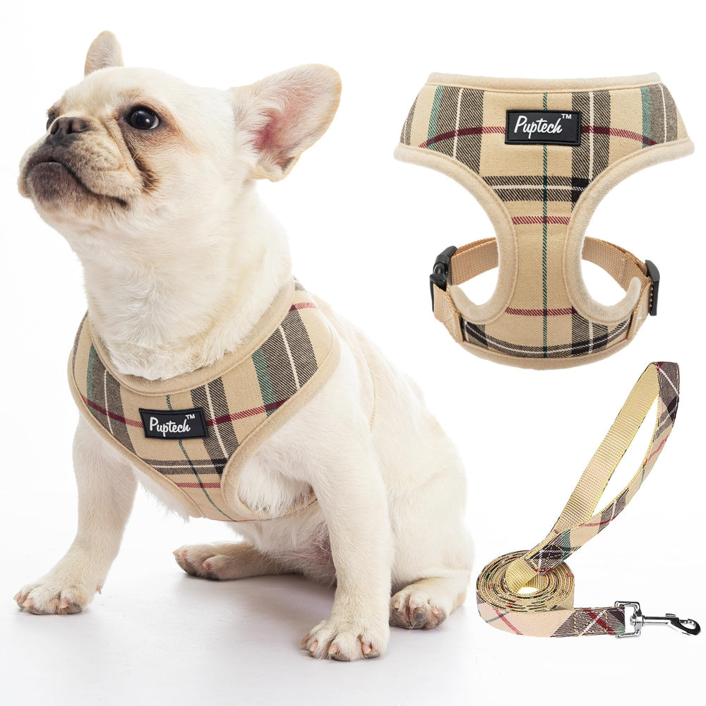 PUPTECK arnés malla suave talla S, cómodo y ligero para paseos diarios