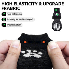 Ajuste elástico con cinta mágica para evitar caídas de PUPTECK