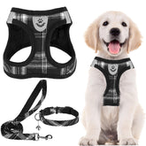 PUPTECK arnés ajustable para paseos cómodos con ajuste seguro.