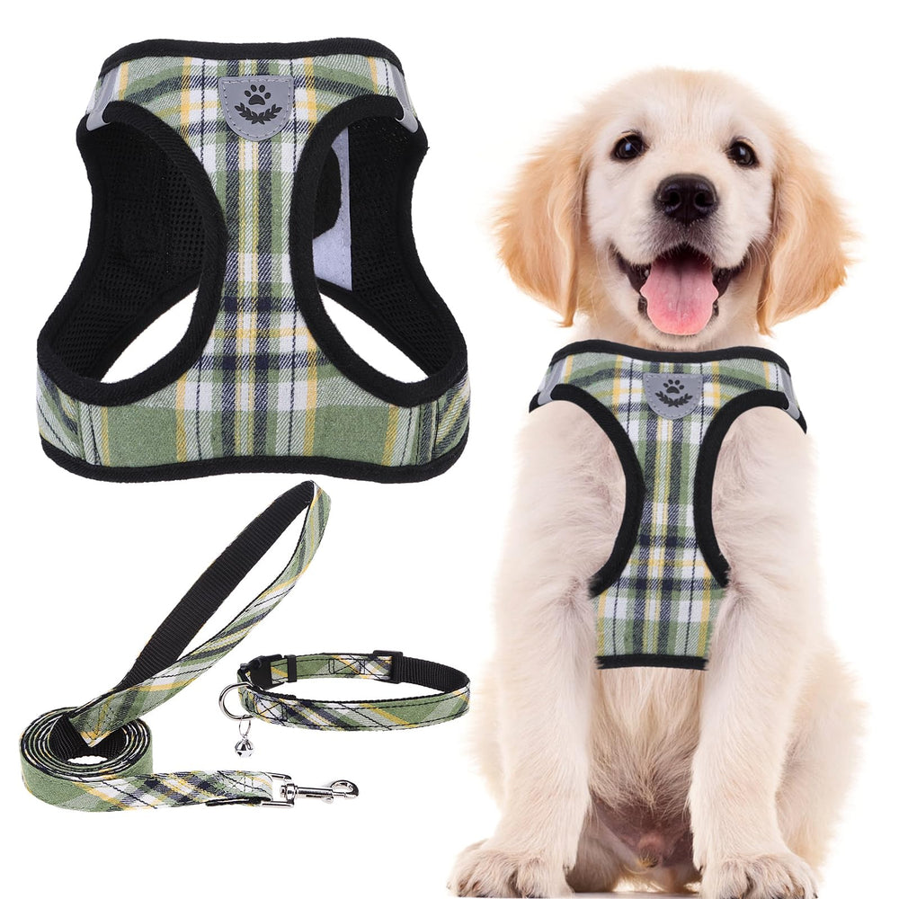 PUPTECK arnés ajustable de malla suave para paseos diarios