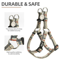 Ajuste seguro gracias a correas ajustables para perros activos