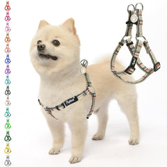 Arnés PUPTECK con ajuste suave para paseos cómodos.
