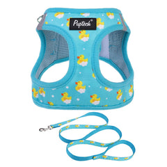 Arnés PUPTECK con malla suave, ligero para paseos cómodos
