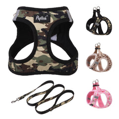 PUPTECK arnés para perro de tamaño mediano, suave y cómodo para paseos diarios.