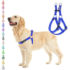 Arnés PUPTECK sin tirón para perro, cómodo durante caminatas.