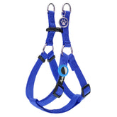 Arnés Pupteck sin tirón para paseos más controlados en azul marino, talla L.