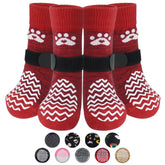 PUPTECK calcetines antideslizantes para la pata frontal, agarre seguro en suelos lisos.
