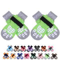 PUPTECK calcetines para perro anti-deslizantes en patas, mejoran la tracción en suelos lisos.