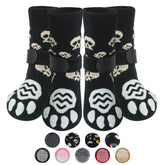 Calcetines para perro de PUPTECK con agarre antideslizante para suelos lisos.