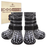 Calcetines antideslizantes PUPTECK para perros, mejoran el agarre en superficies lisas.