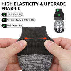 PUPTECK calcetines para perros evitan lamidos y mejoran adherencia al caminar