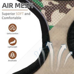 PUPTECK correa para perro camuflaje: control seguro y duradero.