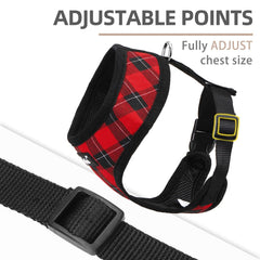 Diseño a cuadros único de PUPTECK para estilo y comodidad.