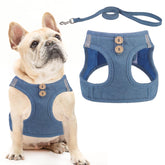 Arnés Pupteck para perros, diseño de paso de entrada, fácil de colocar durante el paseo