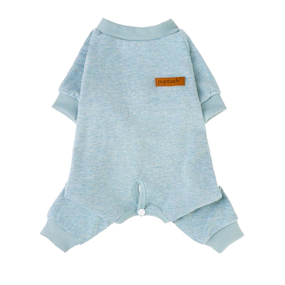 PUPTECK Pijama para perro, frente, cómodo y cálido para dormir en casa.