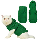 PUPTECK suéter de invierno para perros y gatos, frente, cómodo para uso diario.