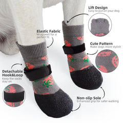 PUPTECK protección de patas para exteriores, evitando lesiones en terreno irregular.