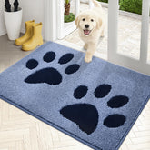 PURRUGS Alfombra de entrada bajo perfil, facilita abrir puertas sin trabarse