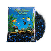 Pure Water Pebbles grava brillo de medianoche para acuario, decoración vibrante y segura