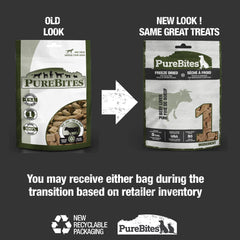 Bolsa PureBites de 8.8 oz, deshidratado para perros