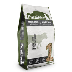 PureBites Higado de Res Liofilizado frente: snack natural y proteico para perros