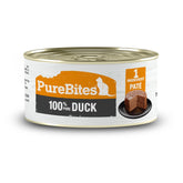 PureBites pato 100% puro: paté suave para el paladar del gato