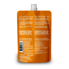 PureBites Plus Squeezables-textura-cremosa para exprimir como snack sabroso.