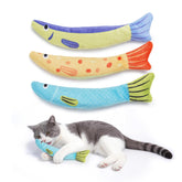 Puretoy Catnip: pez flotante con catnip para juegos activos en interiores.