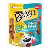 Purina Beggin’ Stix y Strips en empaque de 40 oz para perros
