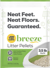 Purina Litter Tidy Cat Breeze, bolsa de pellets para uso diario y almacenamiento fácil