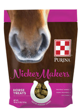 Premios Purina Nicker Makers para caballos en bolsa de 3,5 libras, snack práctico de entrenamiento.